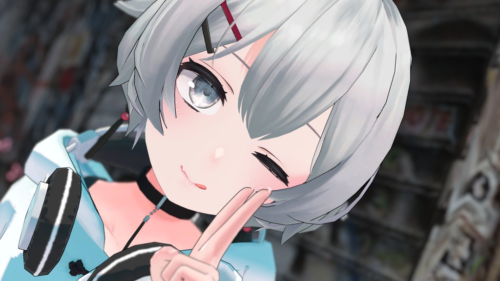 【薄荷(Hakka)専用】肌・眼テクスチャ素材/Hakka Skin/Eye texture