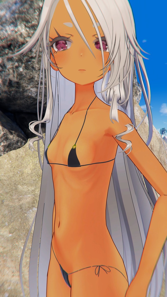 【ゾメ(Zome)専用】肌・眼テクスチャ素材/Zome Skin/Eye texture