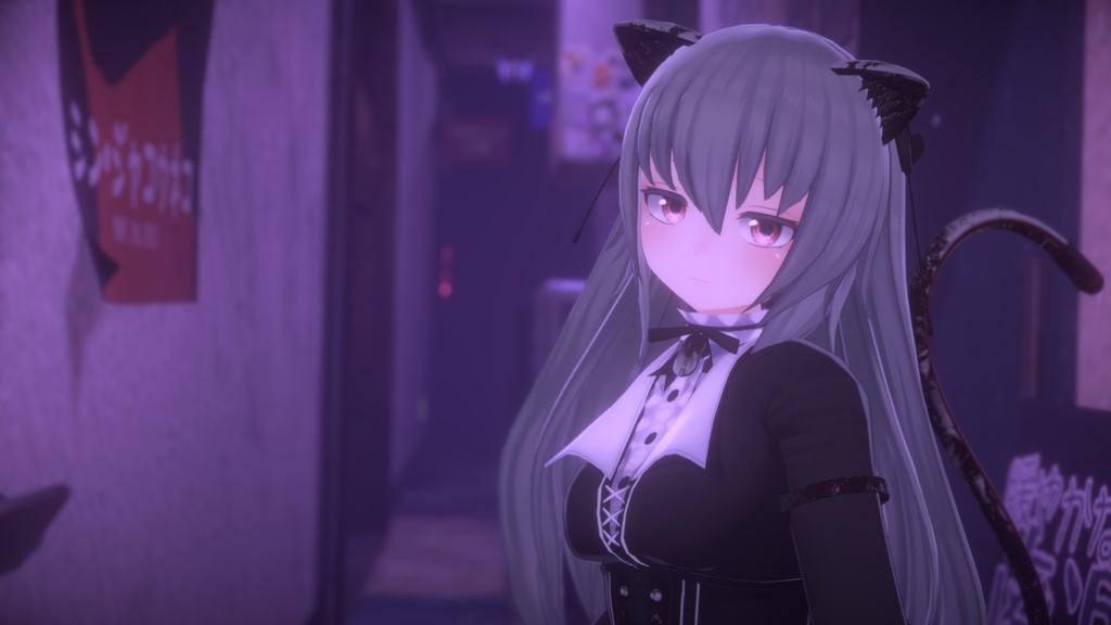 【のらきゃっと(noracat)専用】肌・眼テクスチャ素材/noracat Skin/Eye texture