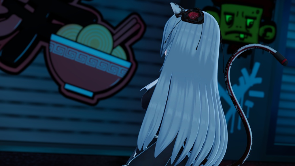 【のらきゃっと(noracat)専用】肌・眼テクスチャ素材/noracat Skin/Eye texture