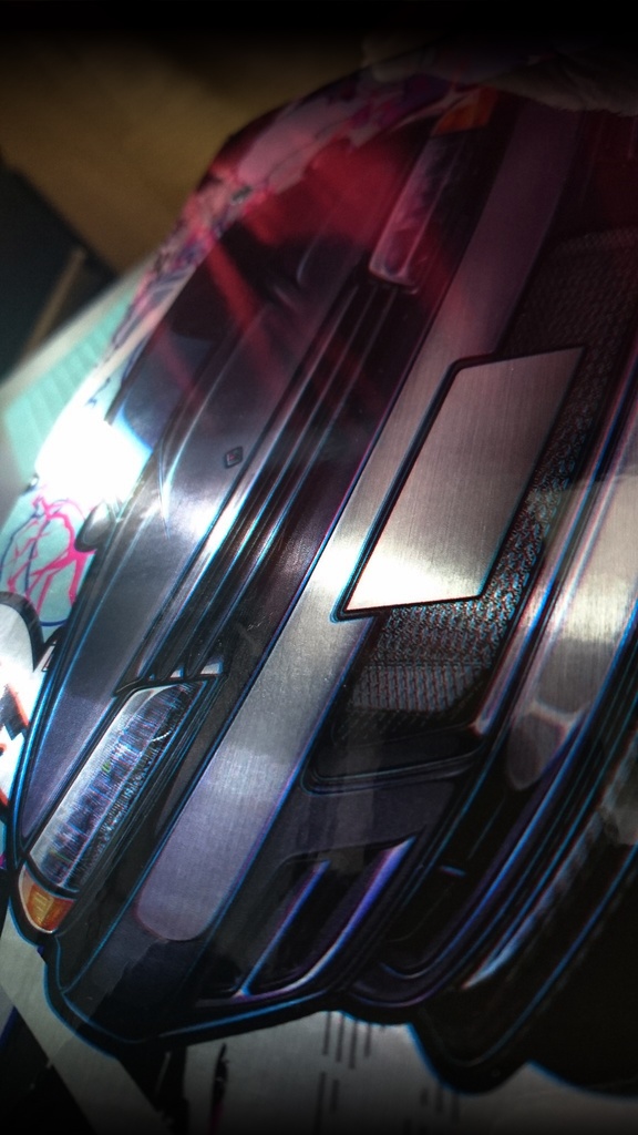 ナンバー隠しR32