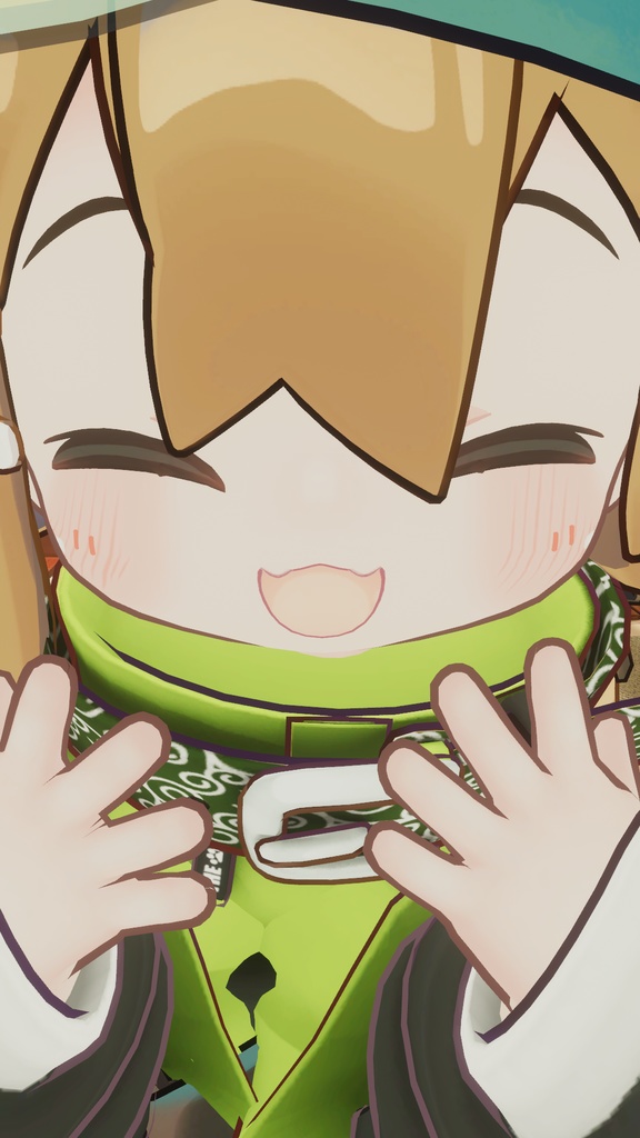 【まめひなた(Mamehinata)】肌・眼テクスチャ素材/Mamehinata Skin/Eye texture