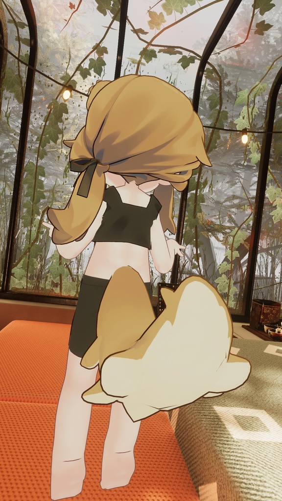 【まめひなた(Mamehinata)】肌・眼テクスチャ素材/Mamehinata Skin/Eye texture