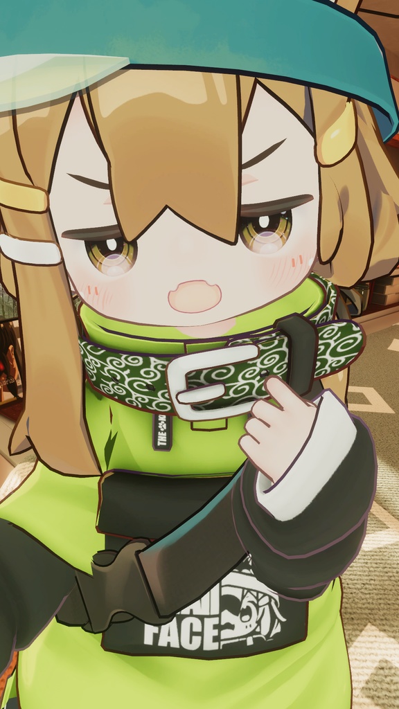 【まめひなた(Mamehinata)】肌・眼テクスチャ素材/Mamehinata Skin/Eye texture