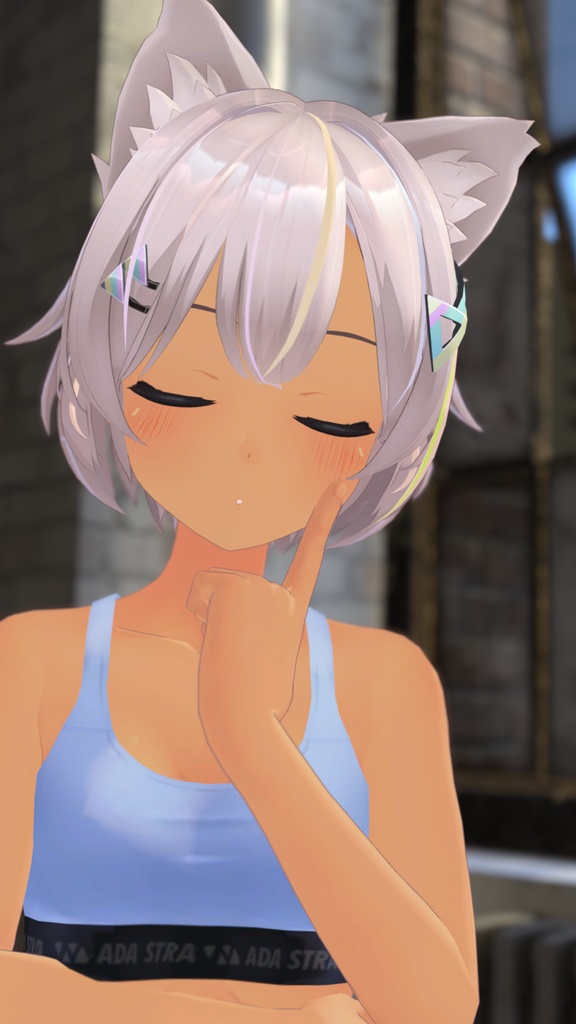 【トラスちゃん(Tolass)】肌・眼テクスチャ素材/Tolass Skin/Eye texture