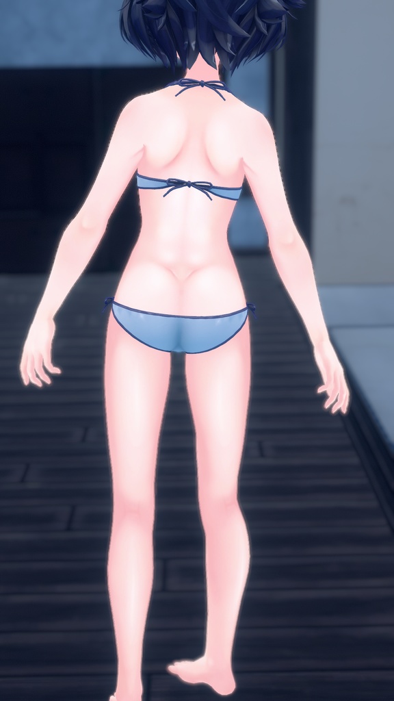 【びしょぬれのしずくさん(Shizuku)】肌・眼テクスチャ素材/Shizuku Skin/Eye texture