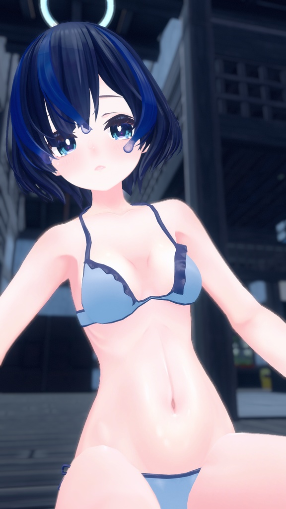 【びしょぬれのしずくさん(Shizuku)】肌・眼テクスチャ素材/Shizuku Skin/Eye texture