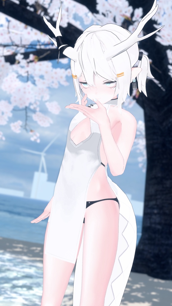 【龍のヨルちゃん(Yollchang)】肌・眼テクスチャ素材/Yollchang Skin/Eye texture