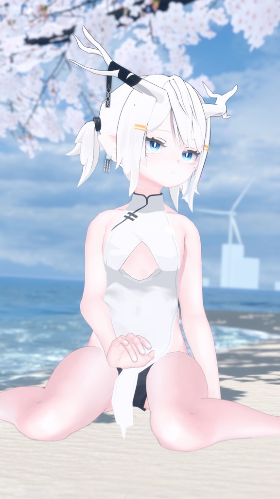 【龍のヨルちゃん(Yollchang)】肌・眼テクスチャ素材/Yollchang Skin/Eye texture