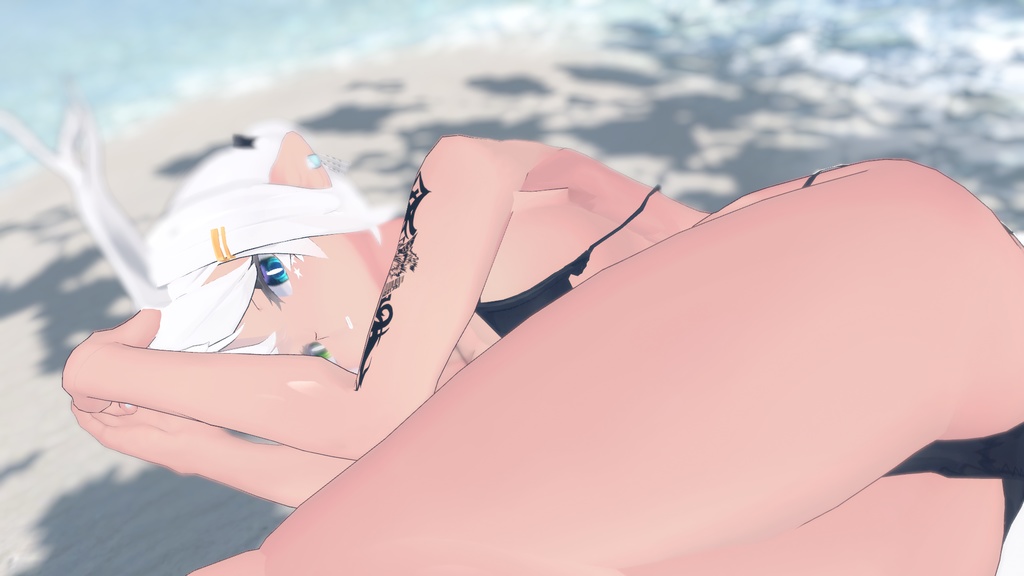 【龍のヨルちゃん(Yollchang)】肌・眼テクスチャ素材/Yollchang Skin/Eye texture