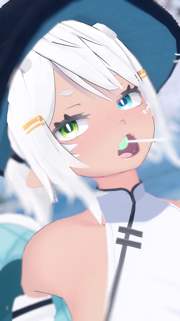 【龍のヨルちゃん(Yollchang)】肌・眼テクスチャ素材/Yollchang Skin/Eye texture