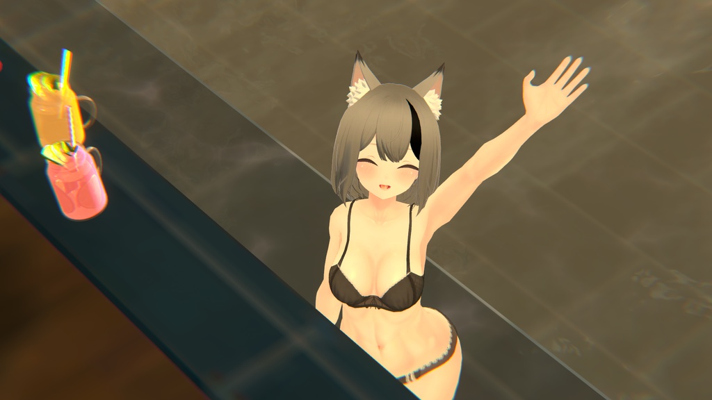 【狐雨(Kosame)】肌・眼テクスチャ素材/Kosame Skin/Eye texture