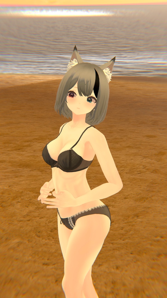 【狐雨(Kosame)】肌・眼テクスチャ素材/Kosame Skin/Eye texture