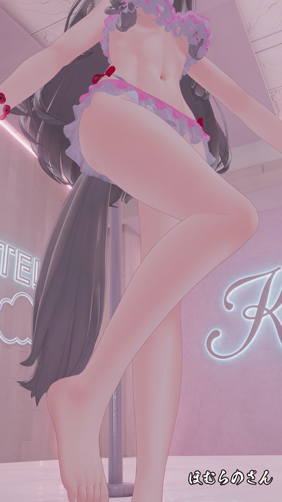 【ライム】肌・眼テクスチャ素材/Lime Skin/Eye texture