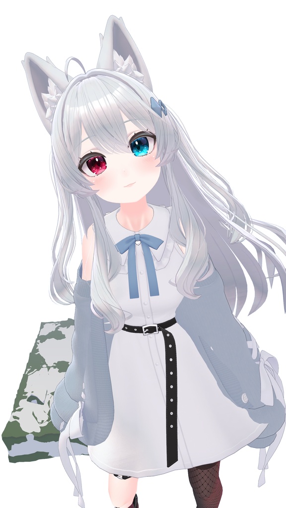 【ライム】肌・眼テクスチャ素材/Lime Skin/Eye texture