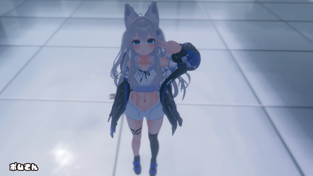 【ライム】肌・眼テクスチャ素材/Lime Skin/Eye texture