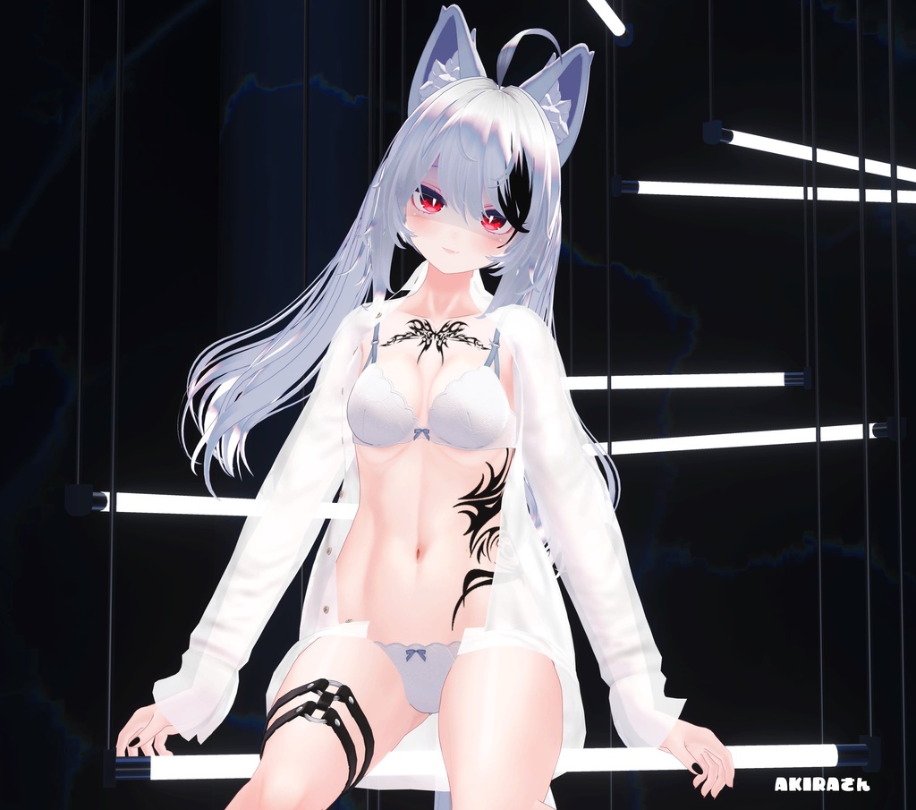 【ライム】肌・眼テクスチャ素材/Lime Skin/Eye texture