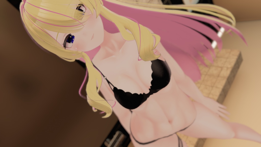 【ライム】肌・眼テクスチャ素材/Lime Skin/Eye texture