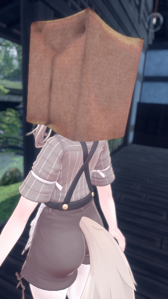 【9アバター対応】ネコミミ目出し帽/NEKOMIMI_Balaclava