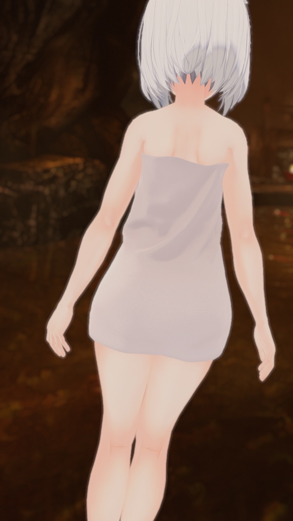 【INABA/狐雨/Lilithちゃん専用】バスタオル/bath towel_for_INABA/Kosame/Lilith