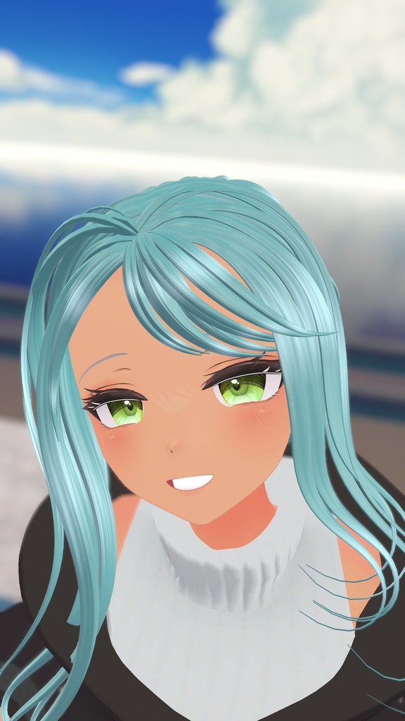 【珀杏】肌・眼テクスチャ素材/Hakua Skin/Eye texture