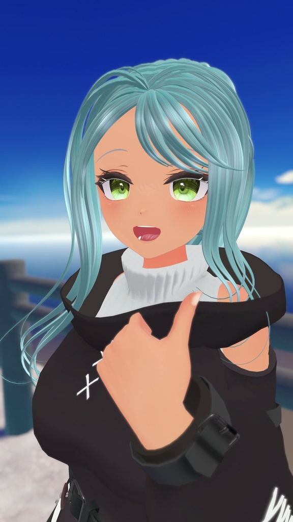 【珀杏】肌・眼テクスチャ素材/Hakua Skin/Eye texture