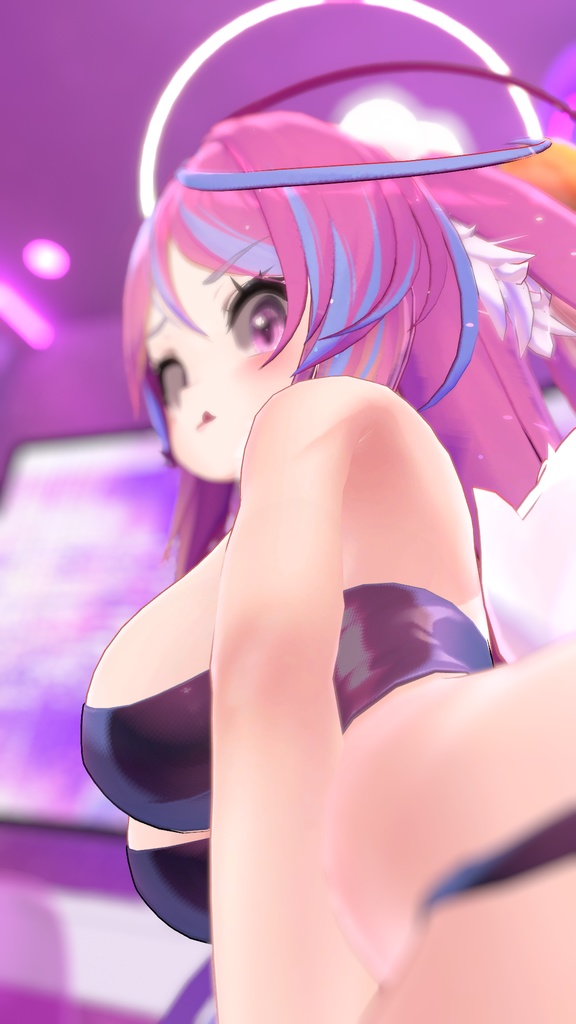 🔥🖤 BLACK FRIDAY セール! 12/1 まで 🖤🔥 【伊奈波かや】肌・眼テクスチャ素材/Inaba_Kaya Skin/Eye texture