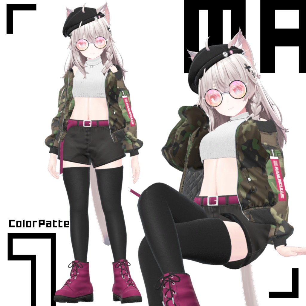 🔥🖤 BLACK FRIDAY セール! 12/1 まで 🖤🔥 【31アバター対応】-Ranunculus- ラナンキュラス