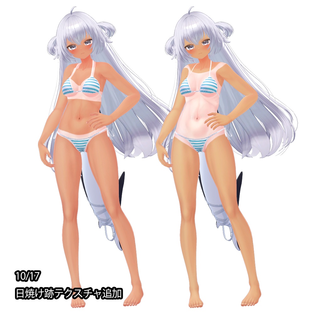 【スピルバ】肌・眼テクスチャ素材/Spielber Skin/Eye texture #例のテクスチャ