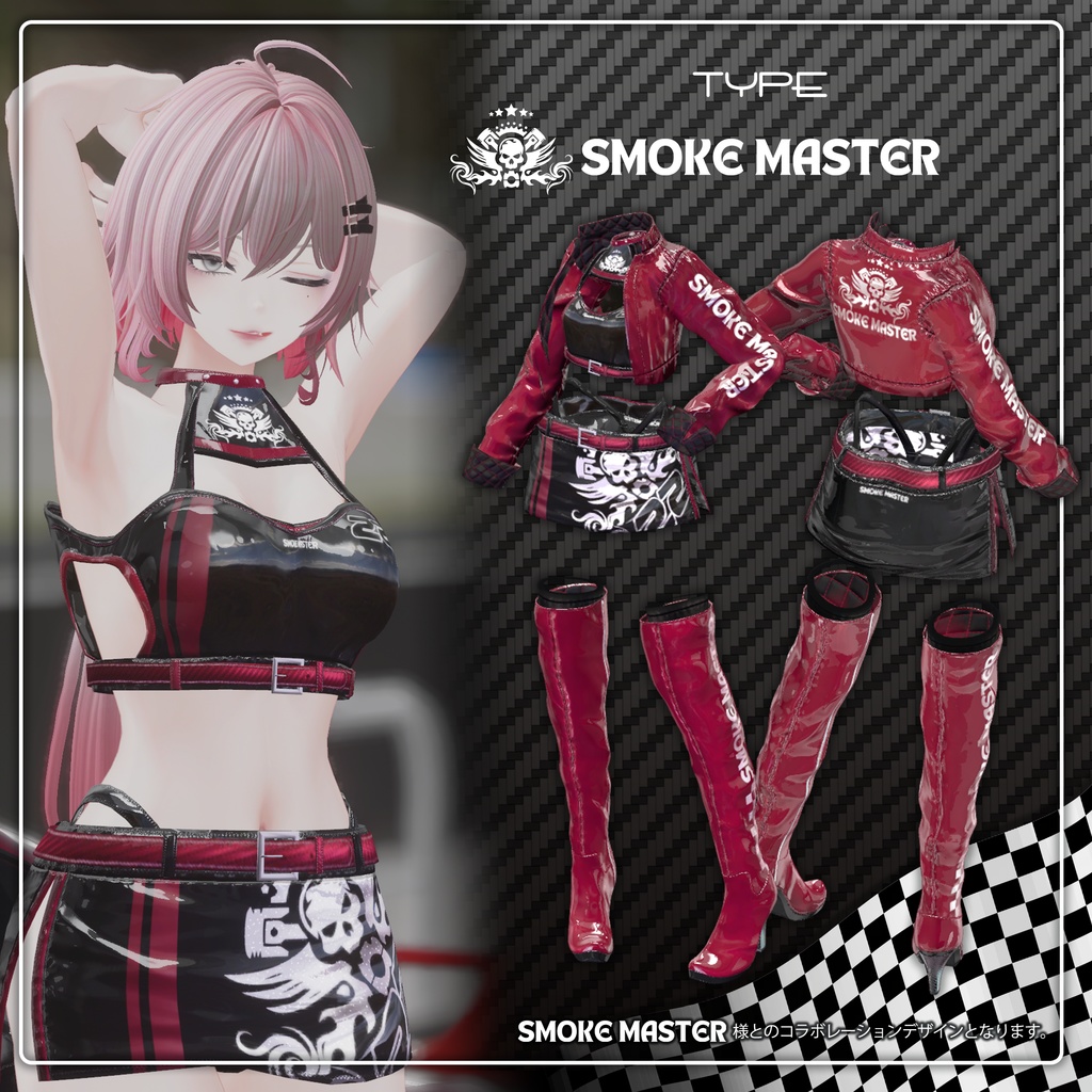 【35アバター対応】RaceQueen-Alstroemeria- #RQ_Alstroemeria