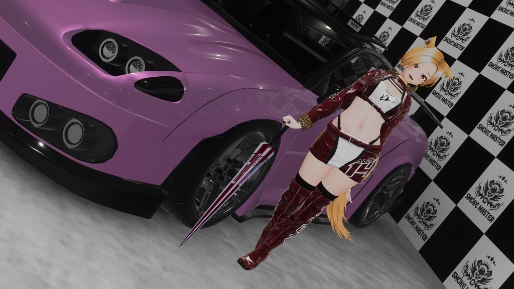 【35アバター対応】RaceQueen-Alstroemeria- #RQ_Alstroemeria