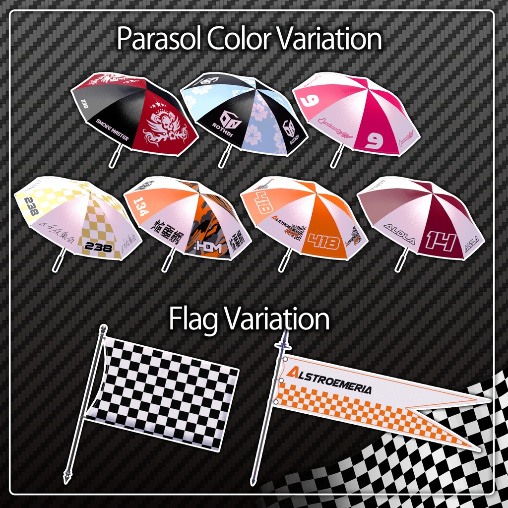 【35アバター対応】RaceQueen-Alstroemeria- #RQ_Alstroemeria