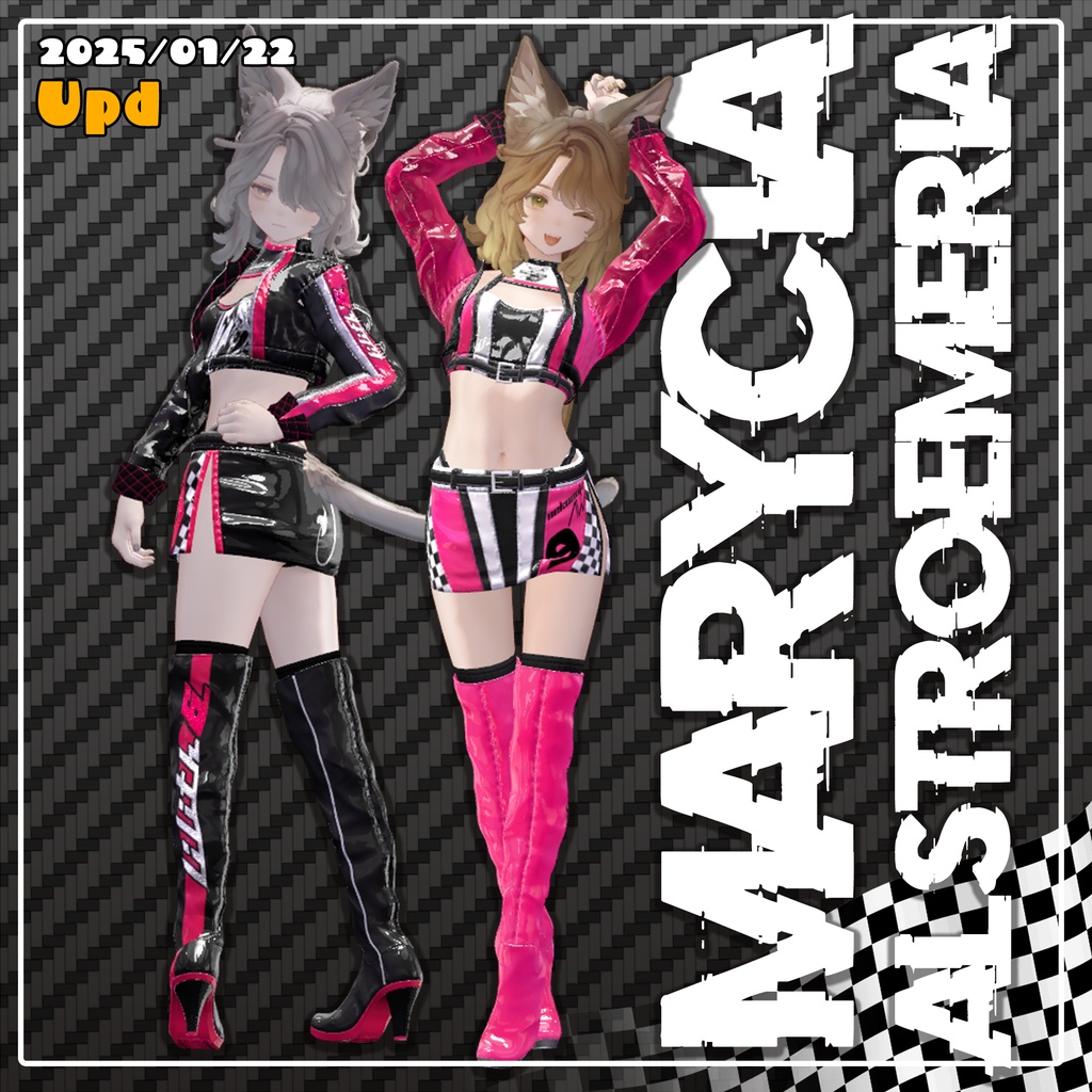 【35アバター対応】RaceQueen-Alstroemeria- #RQ_Alstroemeria