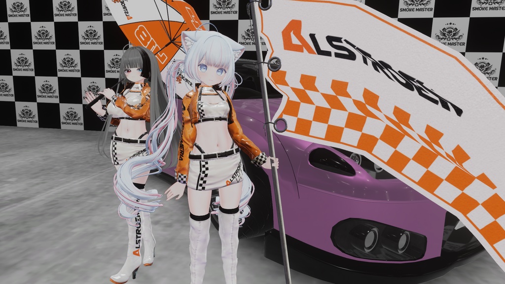 【35アバター対応】RaceQueen-Alstroemeria- #RQ_Alstroemeria