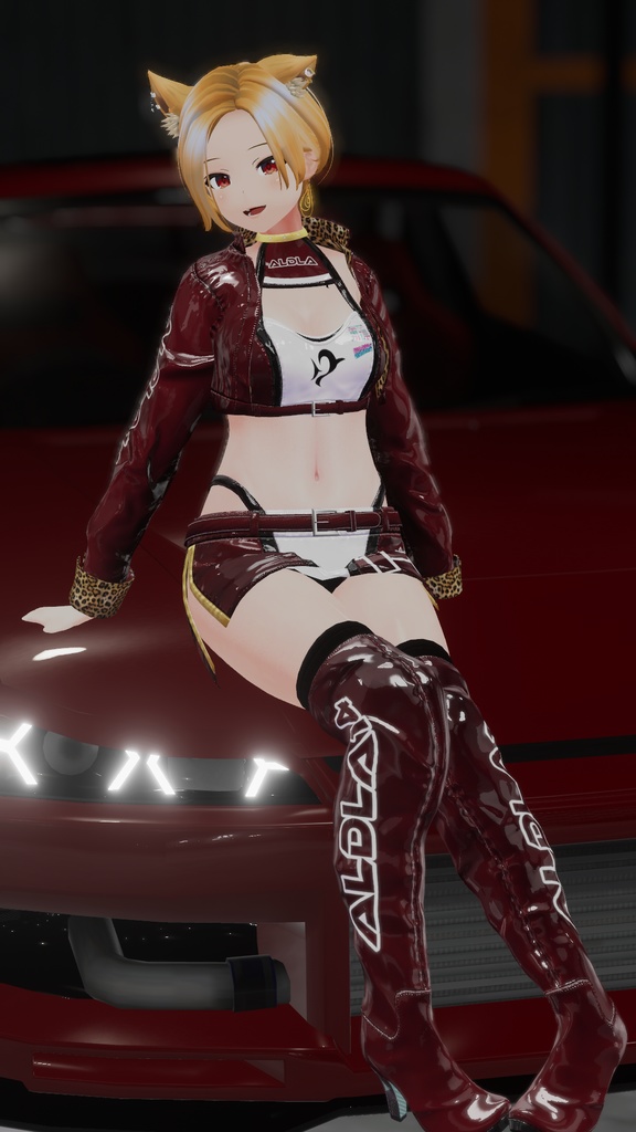 【35アバター対応】RaceQueen-Alstroemeria- #RQ_Alstroemeria