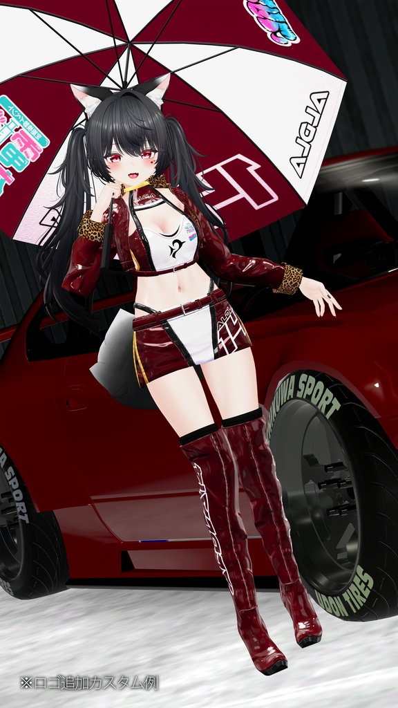 【35アバター対応】RaceQueen-Alstroemeria- #RQ_Alstroemeria