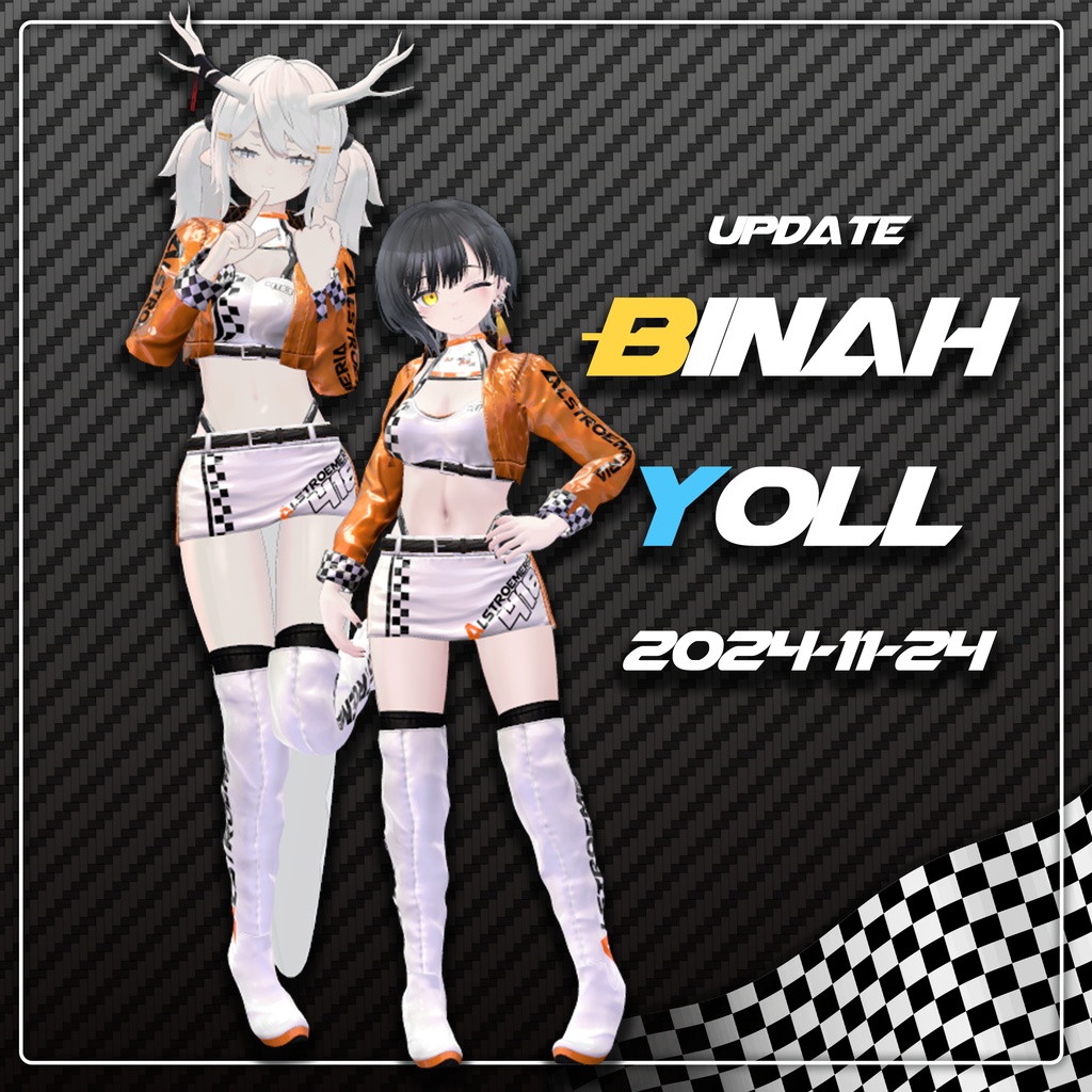 【35アバター対応】RaceQueen-Alstroemeria- #RQ_Alstroemeria