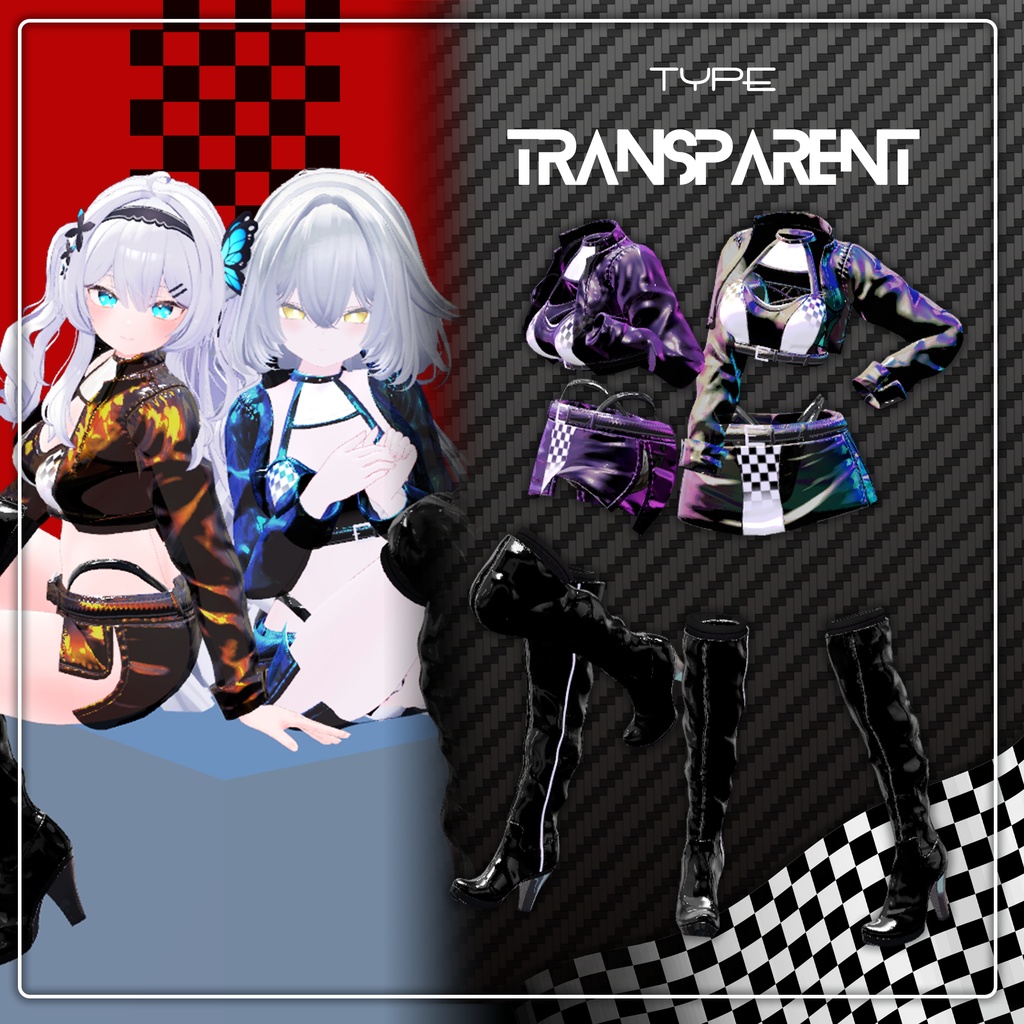 【35アバター対応】RaceQueen-Alstroemeria- #RQ_Alstroemeria