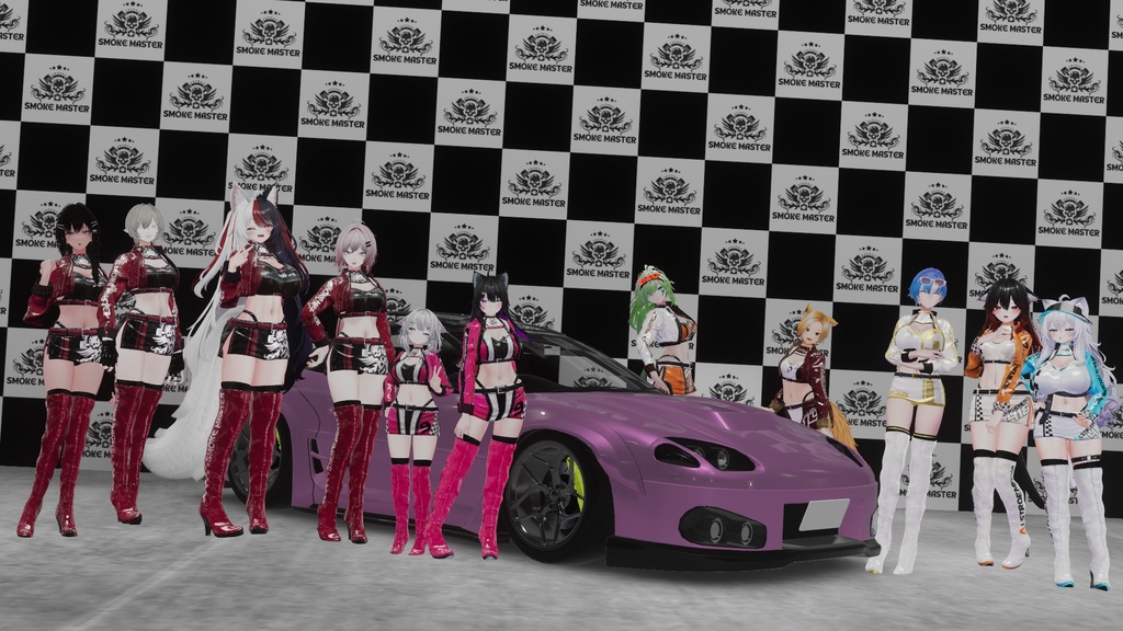 【35アバター対応】RaceQueen-Alstroemeria- #RQ_Alstroemeria