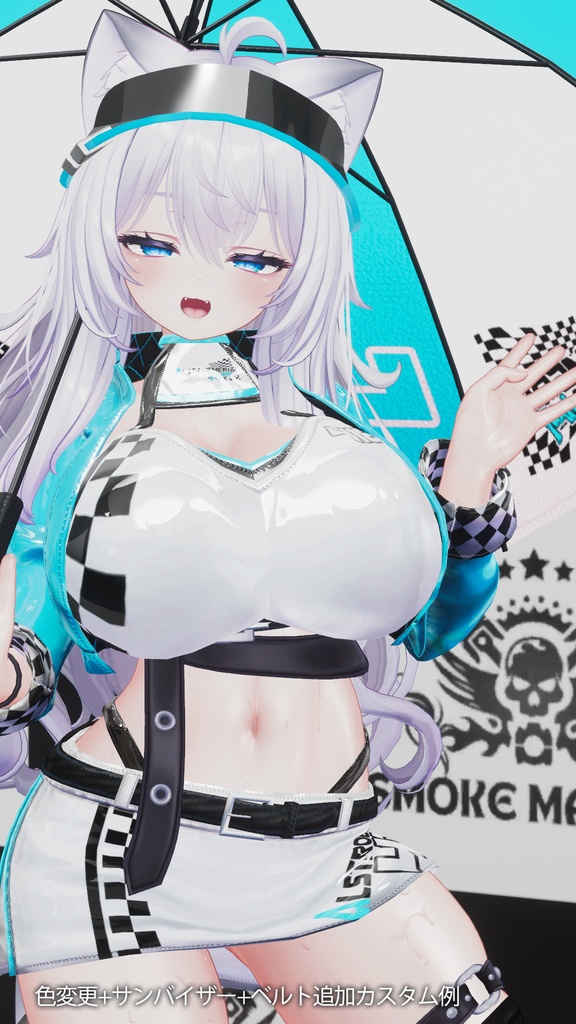 【35アバター対応】RaceQueen-Alstroemeria- #RQ_Alstroemeria