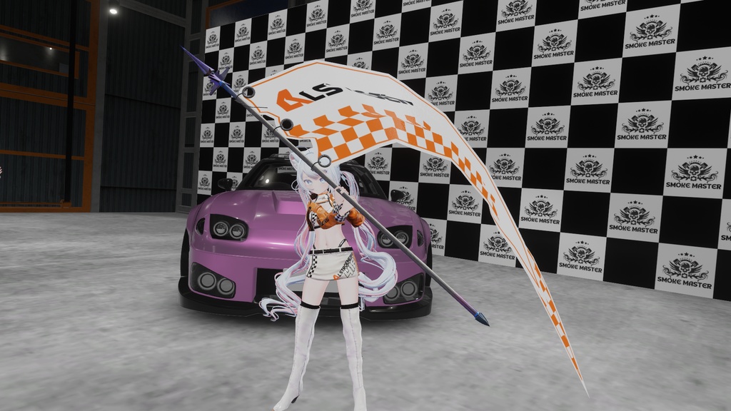 【35アバター対応】RaceQueen-Alstroemeria- #RQ_Alstroemeria