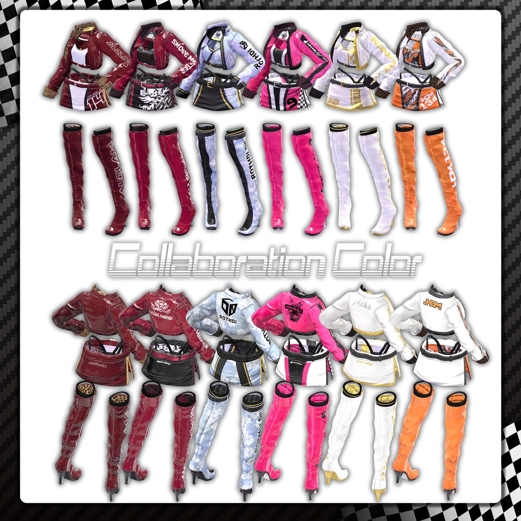 【35アバター対応】RaceQueen-Alstroemeria- #RQ_Alstroemeria