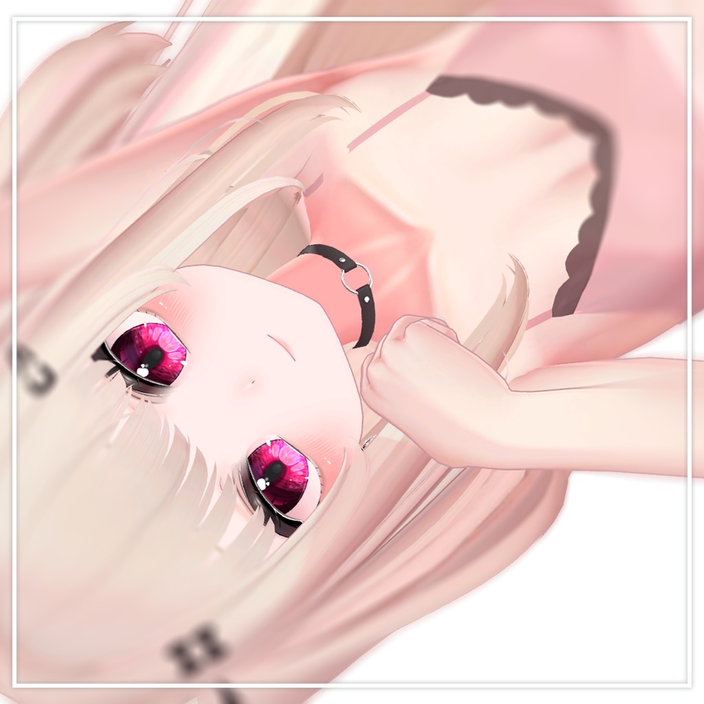 【りりか】肌・眼テクスチャ素材/ ririka Skin/Eye texture #例のテクスチャ