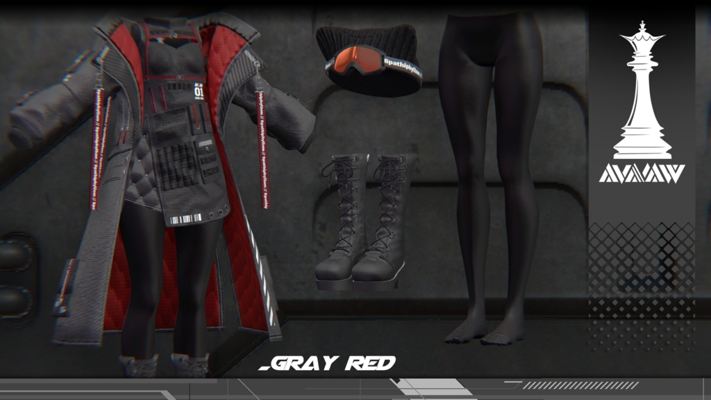 【10アバター対応】TechWear-Spathiphyllum- スパティフィラム #TW_Spathiphyllum