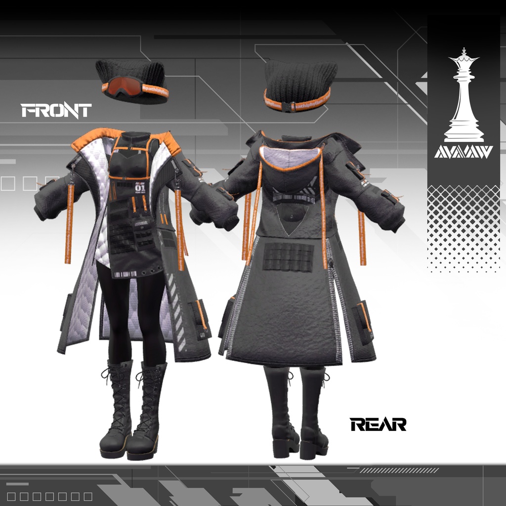 【10アバター対応】TechWear-Spathiphyllum- スパティフィラム #TW_Spathiphyllum