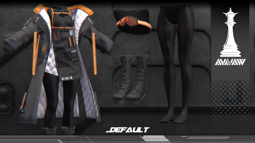 【10アバター対応】TechWear-Spathiphyllum- スパティフィラム #TW_Spathiphyllum