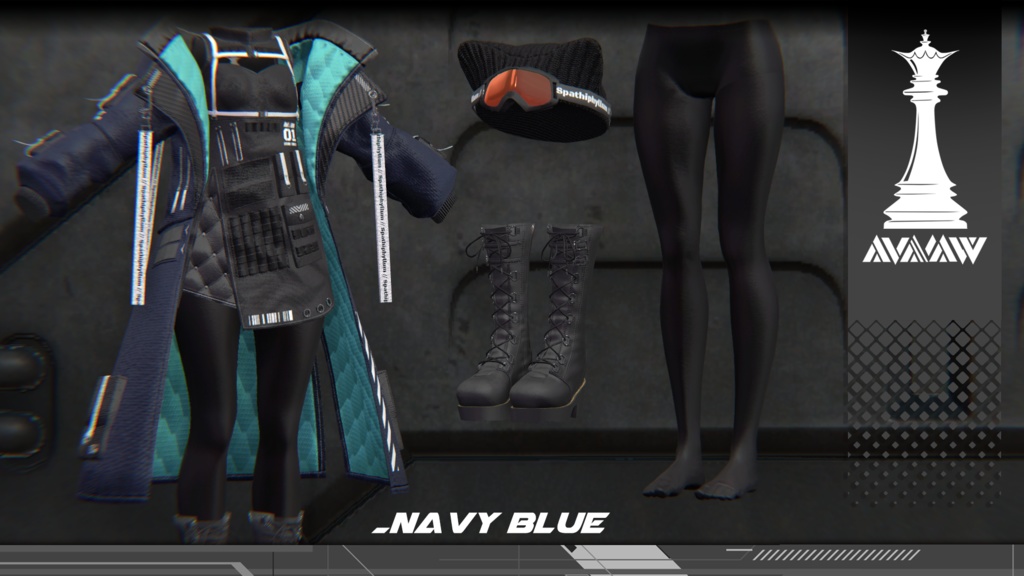 【10アバター対応】TechWear-Spathiphyllum- スパティフィラム #TW_Spathiphyllum