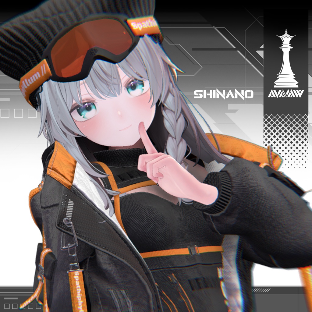 【10アバター対応】TechWear-Spathiphyllum- スパティフィラム #TW_Spathiphyllum