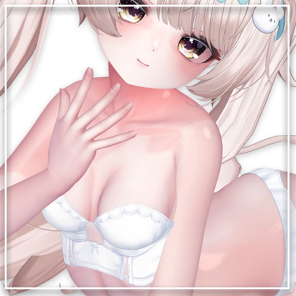 【ミルフィ&エク】肌・眼テクスチャ素材/ Milfy&Eku Skin/Eye texture #例のテクスチャ