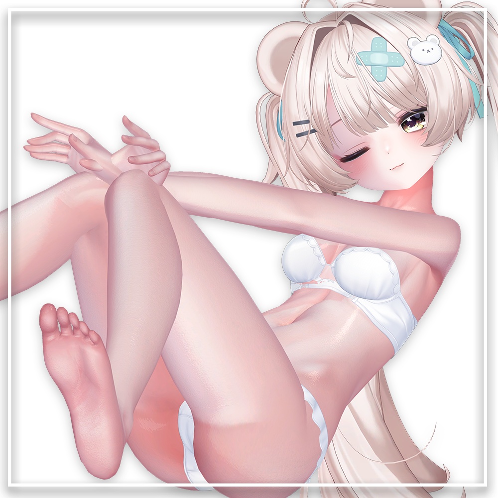 【ミルフィ&エク】肌・眼テクスチャ素材/ Milfy&Eku Skin/Eye texture #例のテクスチャ